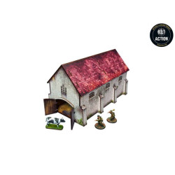 WW2 Normandy Cowshed (28mm)