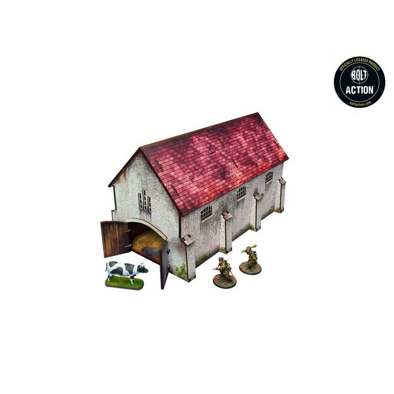 WW2 Normandy Cowshed (28mm)