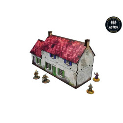 WW2 Normandy Homestead w. Outbuildings (28mm)