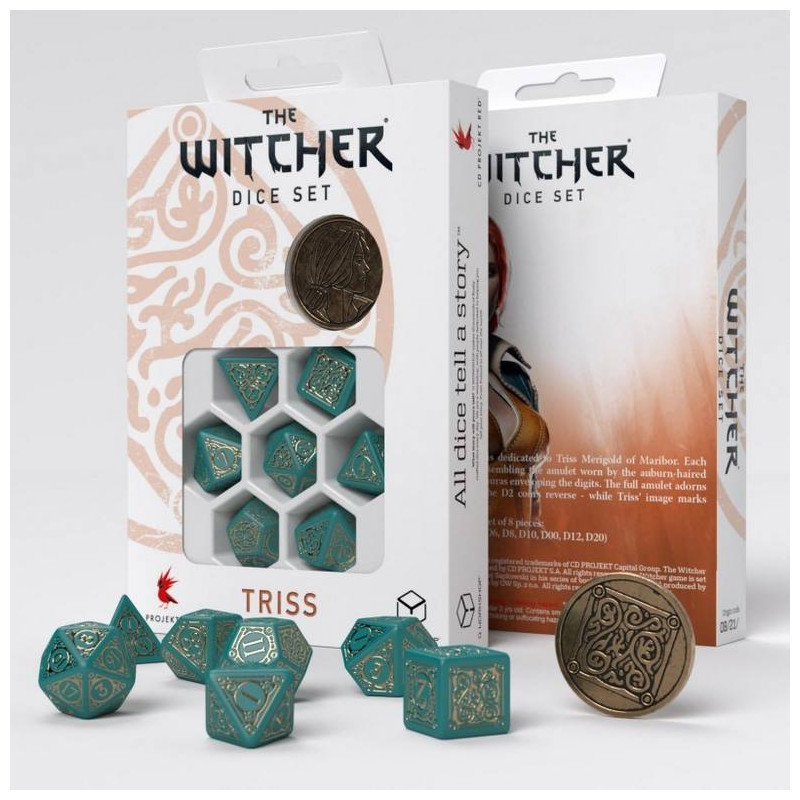 The Witcher Dice Set. Triss. The Beautiful Healer