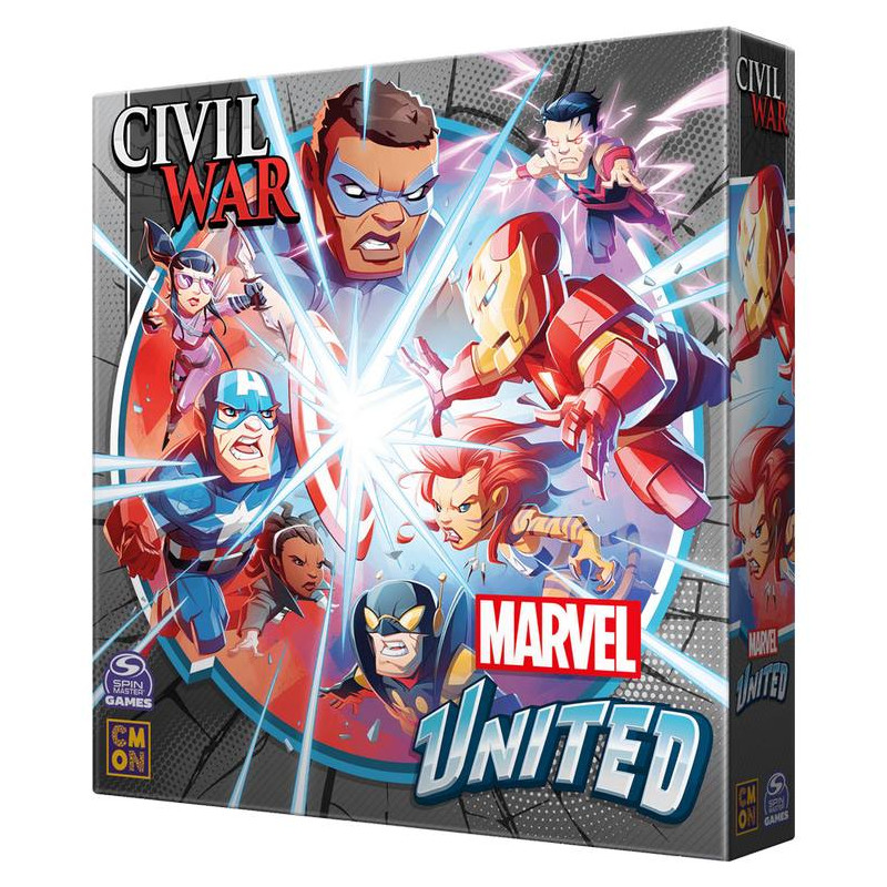 Marvel United: Civil War (castellano) (PREPEDIDO)