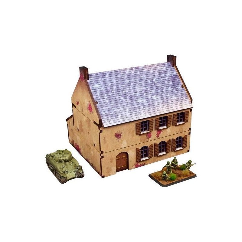 WW2 Normandy Townhouse 2 (15mm)