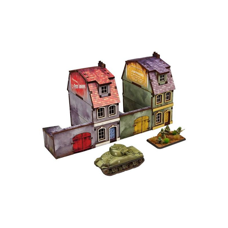 WW2 Normandy Townhouse 1 (15mm)