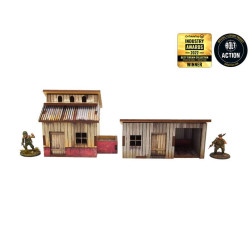 WW2 Normandy Small Sheds w. Dovecote (28mm)