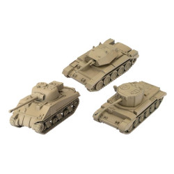U.K. Tank Platoon (Crusader, Sherman VC Firefly, Challenger)