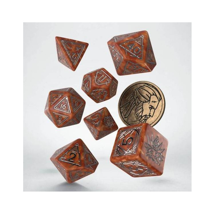 The Witcher Dice Set Geralt The Monster Slayer