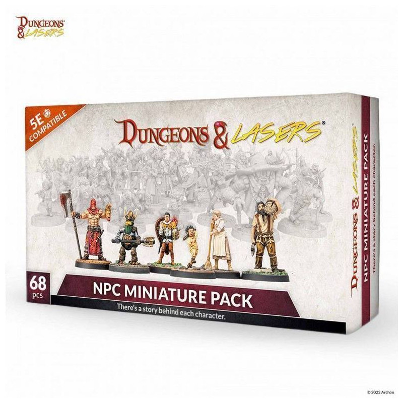 Dungeons & Lasers - NPC Miniature Pack