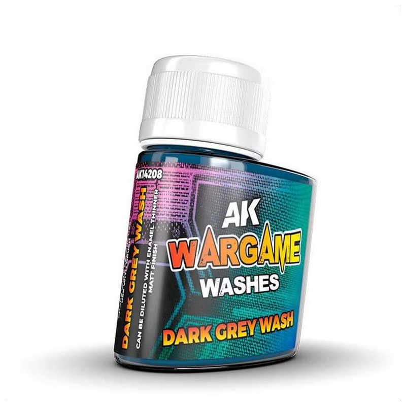 Wargame Wash: Dark Grey Wash 35ml (PREPEDIDO)
