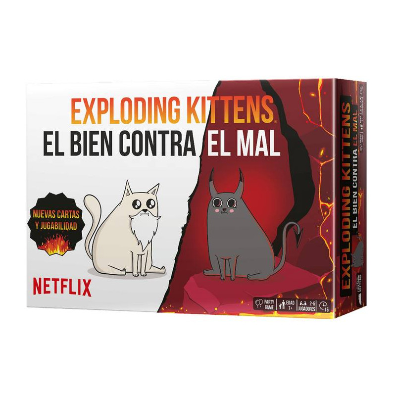 Exploding Kittens Good vs. Evil (castellano)