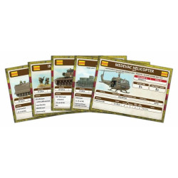 Unit Cards - ARVN Forces in Vietnam (x54 Cards)