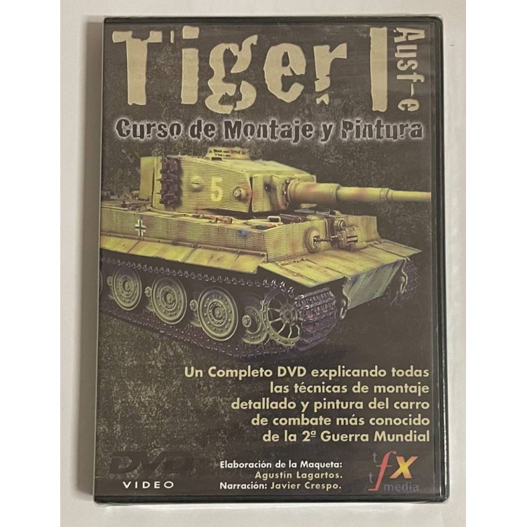 Curso de pintura Tiger I Ausf-e.