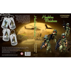 Hasslefree miniatures adventurers lady soldiers