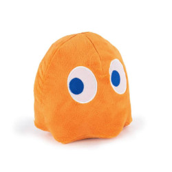 Pac-Man - Peluche Clyde Fantasma Naranja - 17cm - Calidad Super