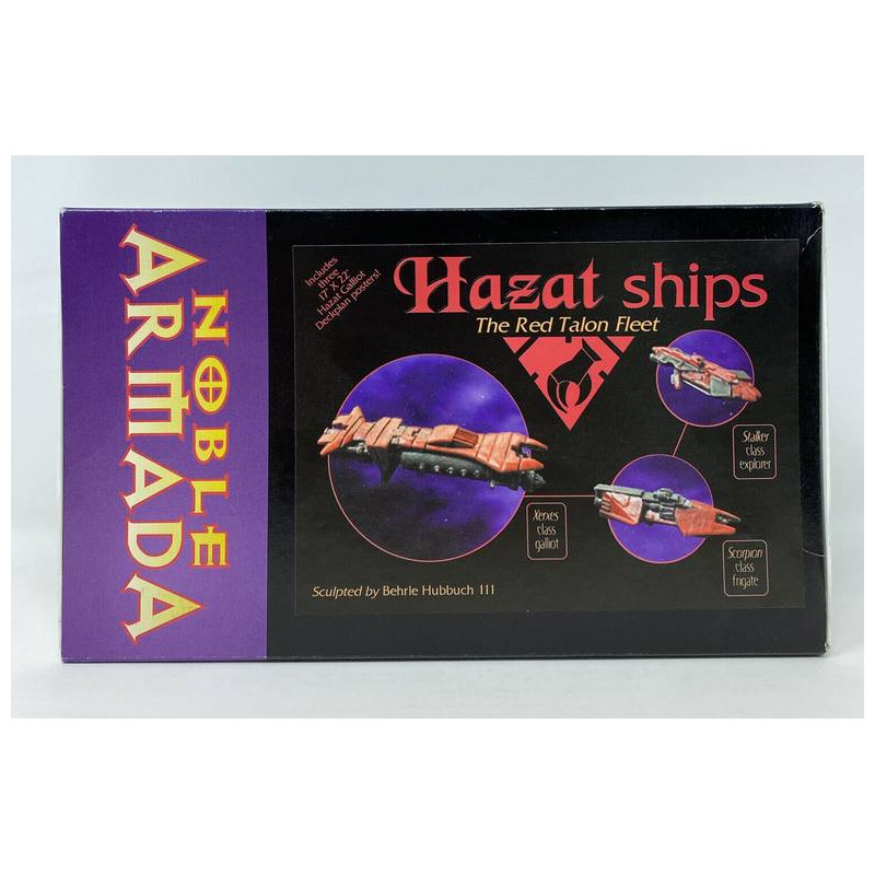 Holistic Design Noble armada Hazat Ships. the Red Talon Fleet Sw