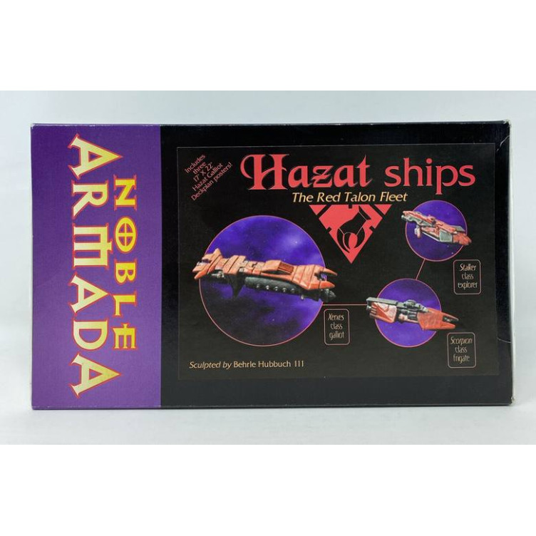 Holistic Design Noble armada Hazat Ships. the Red Talon Fleet Sw