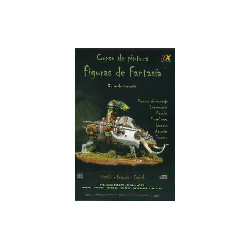 Curso de Pintura. Figuras de Fantasia - Nivel Basico- CD