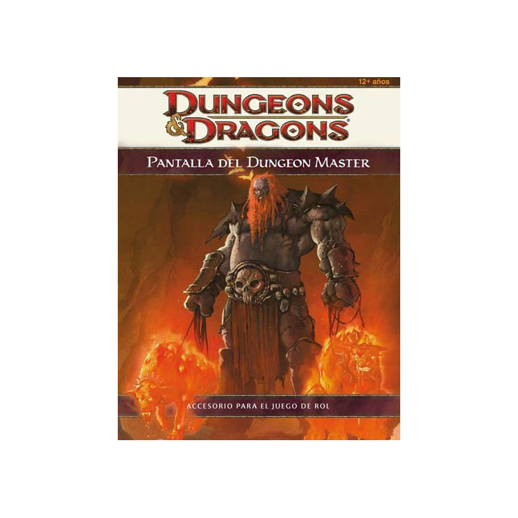 Pantalla del Dungeon Master 4ª Ed. Castellano