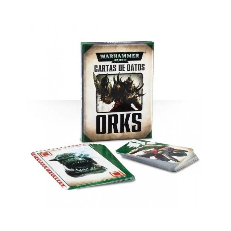 Games Workshop Warhammer 40k Datacards - Orks (2014 Ed)