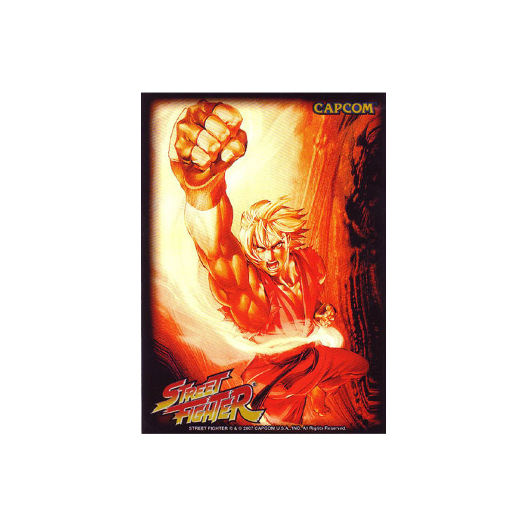Max Protection Sleeves - Street Fighter Ken - Magic Size