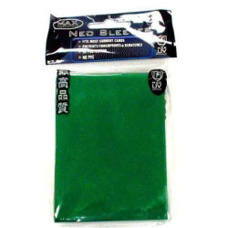 50 Max Protection Standard Game Card Deck Guards - Flat Green