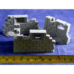 Ruined wall sections (6)