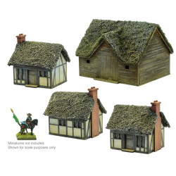 P&S Epic - Thatched Hamlet Scenery Pack