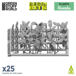 Set Impreso en 3D - Plantas Xanadu
