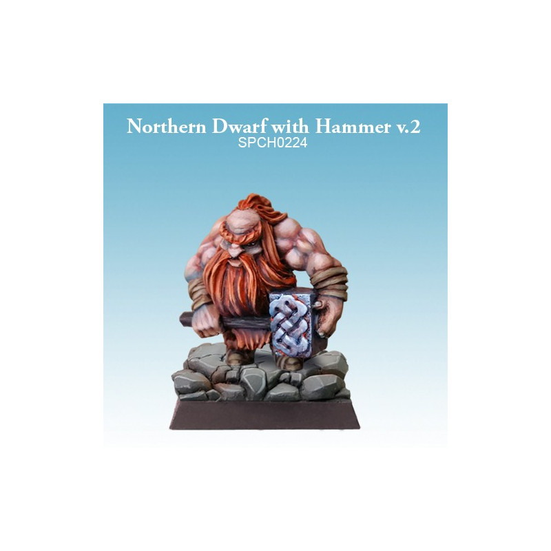 Northern Dwarf with Hammer V.2