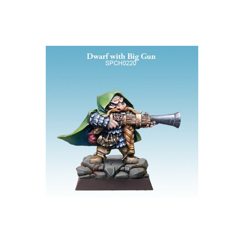 Dwarf with Big Gun