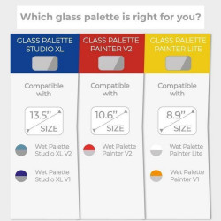 RGG Glass Palette - Painter Lite