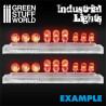 18x Luces Industriales de Resina - Grande