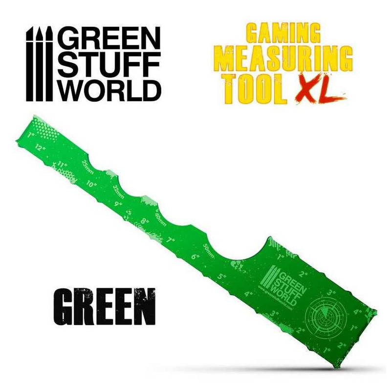 Medidor Gaming - Verde 12 pulgadas