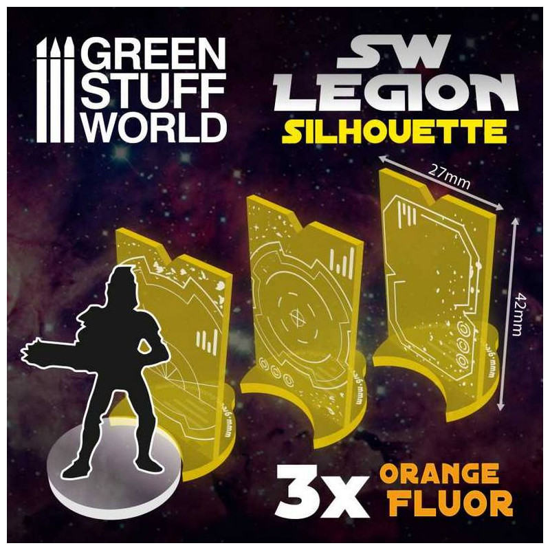 Silueta SW Legion - Naranja Fluor