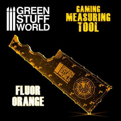 Medidor Gaming - Fluor Naranja 8 pulgadas