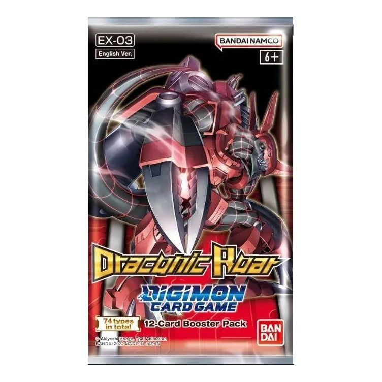 Digimon TCG: Draconic Roar EX-03 Sobre (inglés)