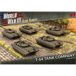 T-64bv Tank Company (X5 Plastic)