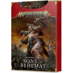 Warscroll Cards: Sons of Behemat (castellano)