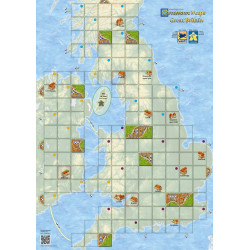 Carcassonne Maps: Great Britain (inglés/alemán)