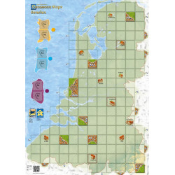 Carcassonne Maps: Benelux (inglés/alemán)