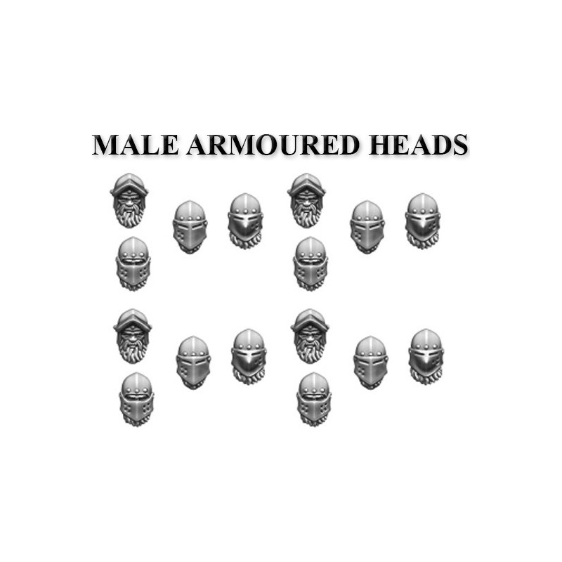 Male Armoured Head