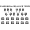 Warriors Male Heads and Torsos