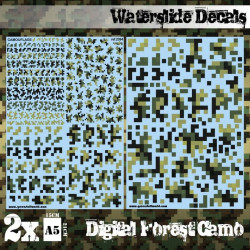 Calcas al agua - Camuflaje Bosque Digital