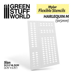 Plantillas Flexibles - Arlequin M (9x5mm)