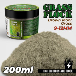 Cesped Electrostatico 9-12mm Brown Moor Grass - 200ml