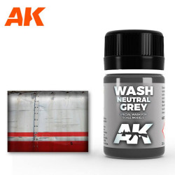 Neutral Grey for White/black Wash