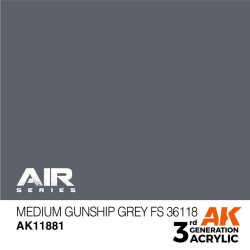 Medium Gunship Grey FS 36118
