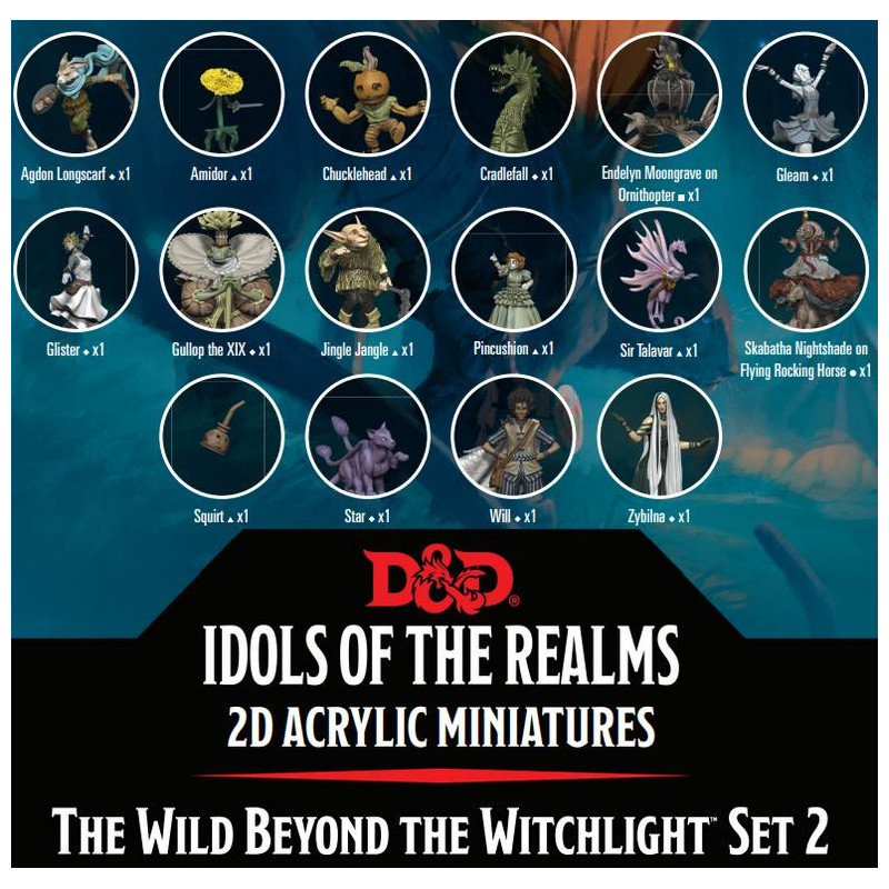 D&D Idols of the Realms: Beyond Witchlight 2D Set 2