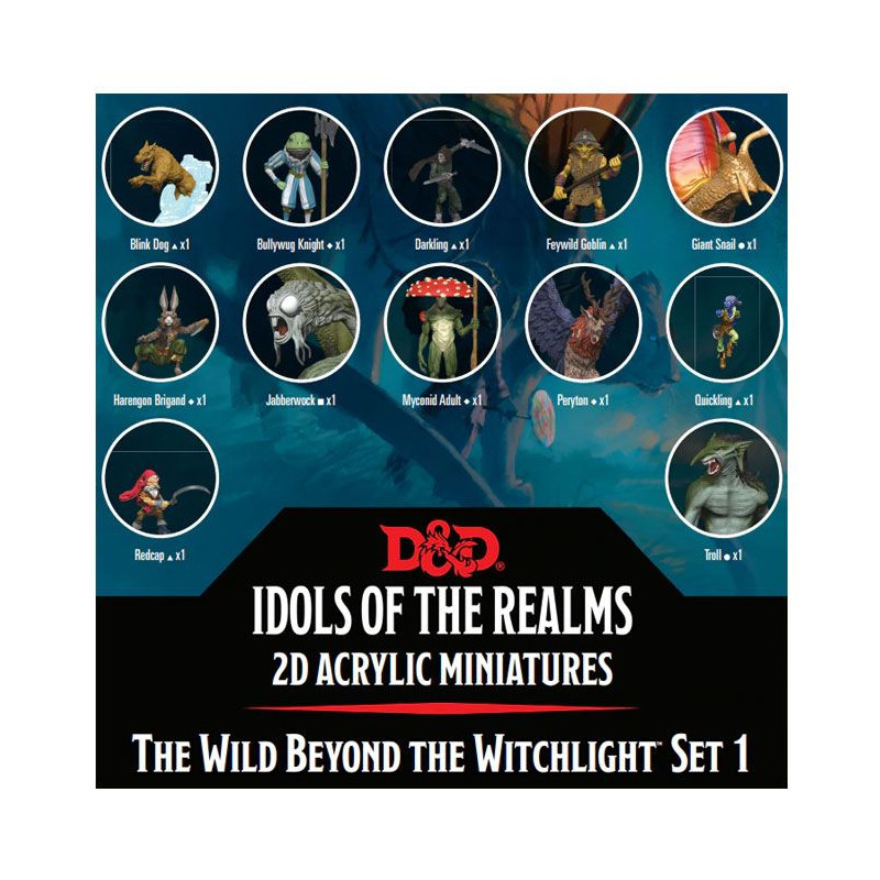 D&D Idols of the Realms: Beyond Witchlight 2D Set 1