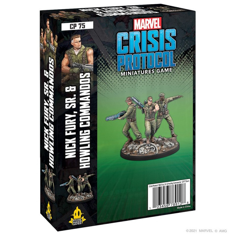 Crisis Protocol: Nick Fury Sr & the Howling Commandos