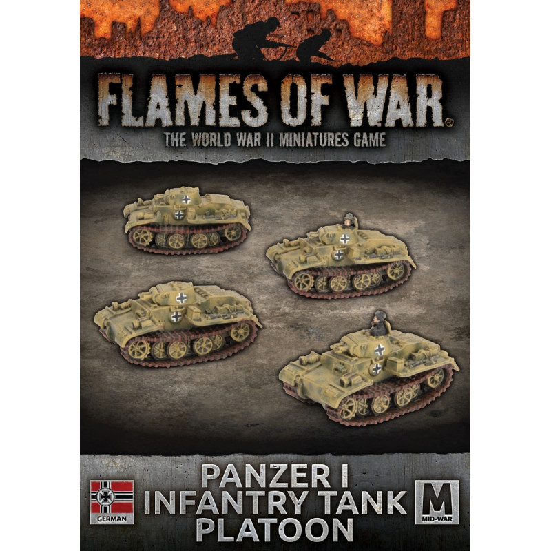 Panzer I Infantry Tank Platoon (x4)